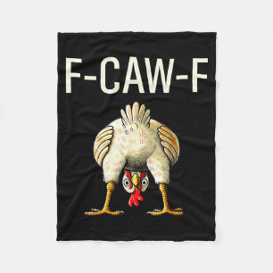Grappige F Caw F Kip Fcwf Kont F-caw-f Fleece Deken