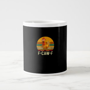 Grappige F-Caw-F Kip Overhemden F-Caw-F Kip Vinta Grote Koffiekop