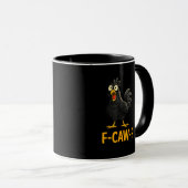 Grappige F-Caw-F Kip Shirts F-Caw-F Kip Mok (Voorkant rechts)