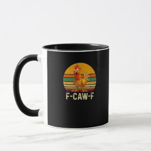 Grappige F-Caw-F Kip Shirts F-Caw-F Kip Vinta Mok