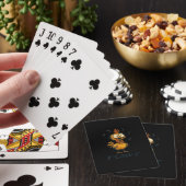 Grappige F-Caw-F Kip Vogel F-Caw-F Grafisch Minima Pokerkaarten (Insitu)