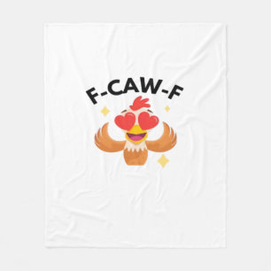 Grappige F-Caw-F Klassieker Fleece Deken