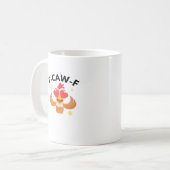 Grappige F-Caw-F Klassieker Koffiemok (Voorkant links)