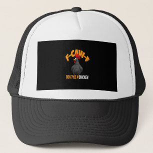 Grappige F-Caw-F Niet Een Kip F-Caw-F Haan Trucker Pet