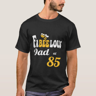 Grappige Fabulous Papa Bee Honingraat Papa 8 T-shirt