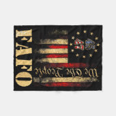 Grappige Fafo Trump Fafo Amerika Amerika Fleece Deken (Voorkant (Horizontaal))