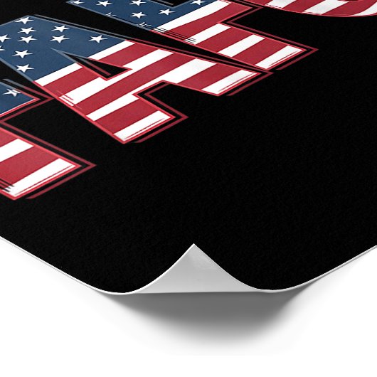 Grappige Fafo Trump Foto _2 Poster (Hoek)