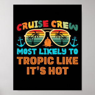 Grappige familie cruise 2025 meest waarschijnlijk poster