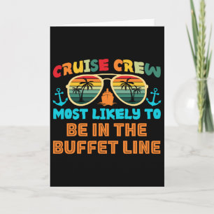 Grappige familie cruise 2025 meest waarschijnlijke kaart