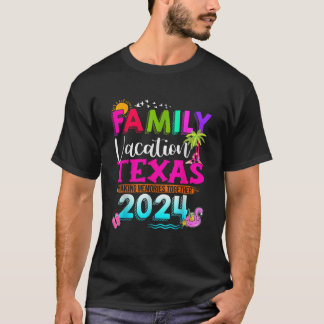 Grappige Familie Vakantie Texas 2024 Het maken van T-shirt