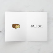 Grappige Familie Vrienden Kerstcadeau Waarschuwing Kaart (Binnen)