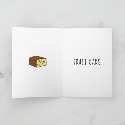 Grappige Familie Vrienden Kerstcadeau Waarschuwing Kaart (Binnen)