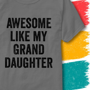 Grappige familieregel Geweldig zoals mijn kleindoc T-shirt