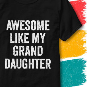 Grappige familieregel Super leuk zoals mijn kleind T-shirt