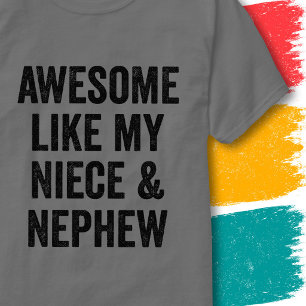 Grappige familieregel Super leuk zoals mijn nichtj T-shirt