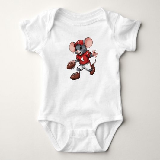 Grappige Fantasy Football  Romper (Voorkant)