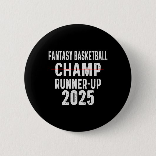 Grappige Fantasy Sketll Runner Up 2025 Ronde Button 5,7 Cm (Voorkant)
