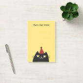 Grappige Feest Kat Plaknotities Schattig Kawaii Post-it® Notes (Kantoor)