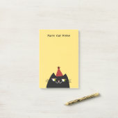 Grappige Feest Kat Plaknotities Schattig Kawaii Post-it® Notes (Op bureau)