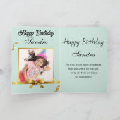 Grappige feestbeesten Schattige Happy Birthday Kaart (Binnen)