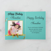 Grappige feestbeesten Schattige Happy Birthday Kaart (Binnen)