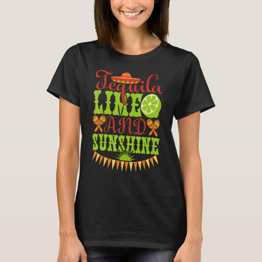 Grappige feestdecoraties voor cinco de mayo t-shirt (Voorkant)