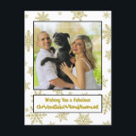 Grappige Feestelijke Alles Omvattende Vakantie Sei Feestdagenkaart<br><div class="desc">Deze grappige vakantie ansichtkaart dekt alle leringen! Het onderschrift luidt: Wij wensen je een fantastische KerstSolstitieHanukKwanzaa! - waarbij Kerstmis,  Zonnewende,  Hanukkah en Kwanzaa worden samengevoegd tot één heerlijk vreemd woord. Perfect voor het sturen van seizoensgroeten naar een breed publiek!</div>