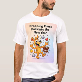 Grappige Feestelijke Cartoon T-shirt