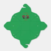 Grappige feestelijke Frazzled Black Christmas Cats Bedankdoosjes (Uitgevouwen)