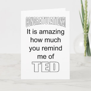 grappige felicitatie aan afgestudeerde kaart