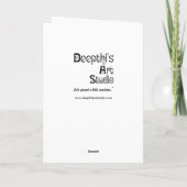 Grappige felicitatie kaart (Achterkant)