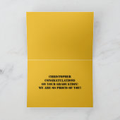 Grappige felicitaties voor eindexamen 6e klas basi kaart (Binnen)