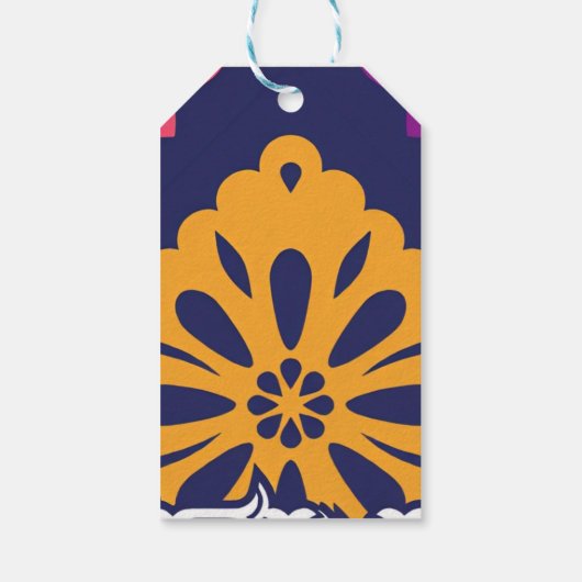 Grappige feliz navidad cadeaulabel (Achterkant)