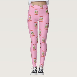 Grappige Feliz Navidad Schattigee kerstchili Leggings
