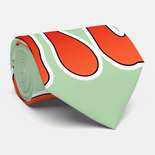 Grappige Feliz Navidad Schattigee kerstchili Stropdas (Opgerold)