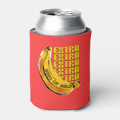 Grappige Festi Cuzzi Extra Wild Banaan Verwarmde R Blikjeskoeler (Blikje Voorkant)