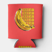 Grappige Festi Cuzzi Extra Wild Banaan Verwarmde R Blikjeskoeler (Voorkant)