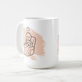 Grappige Fibromyalgie Custom Condition Koffiemok (Voorkant links)