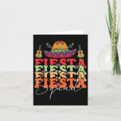 Grappige Fiesta Ploeg Cinco De Mayo Mexicaans Fees Kaart (Voorkant)