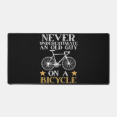 Grappige Fiets Humor Bureaumat (Voorkant)