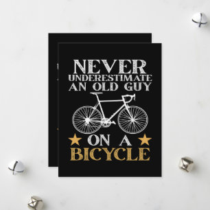 Grappige Fiets Humor Feestdagenkaart