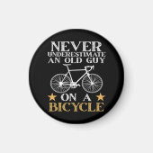 Grappige Fiets Humor Magneet (Voorkant)
