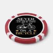Grappige Fiets Humor Poker Chips (Enkel)