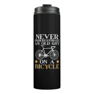 Grappige Fiets Humor Thermosbeker