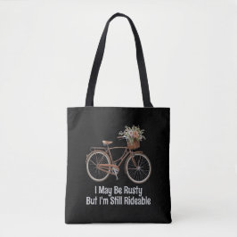 Grappige  fiets tote bag