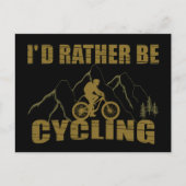 Grappige fietscitaten feestdagenkaart (Voorkant)