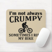 grappige fietscitaten muismat (Met muis)