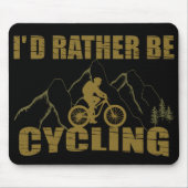 grappige fietscitaten muismat (Voorkant)
