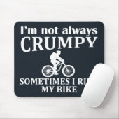 grappige fietscitaten muismat (Met muis)