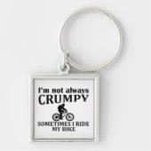 grappige fietscitaten sleutelhanger (Voorkant)